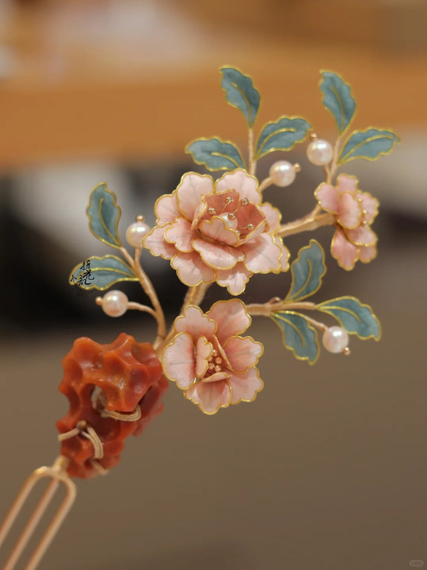 Velvet Flower Jewelry Finished Pieces