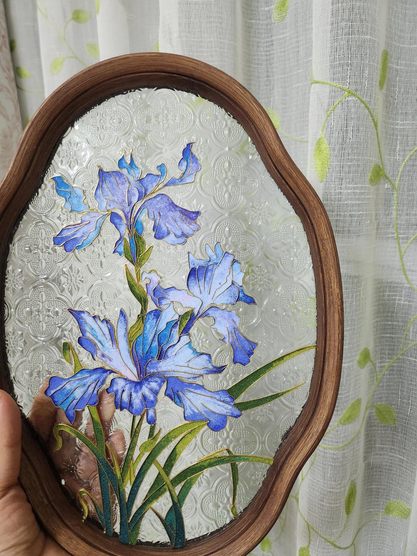 Filigree on Glass, DIY Cloisonne Filigree Enamel Painting Kit, with Tutorial& All Tools