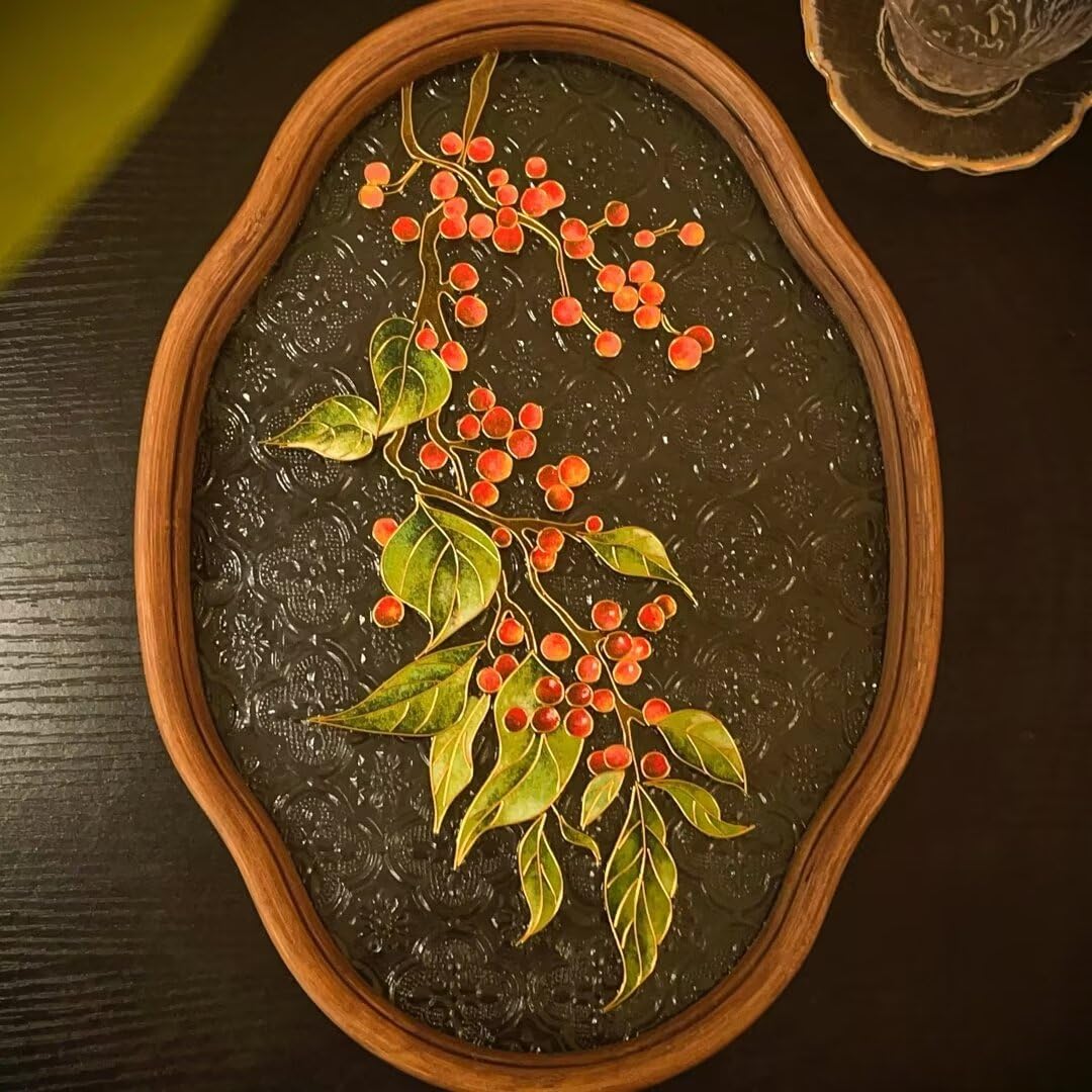 Filigree on Glass, DIY Cloisonne Filigree Enamel Painting Kit, with Tutorial& All Tools