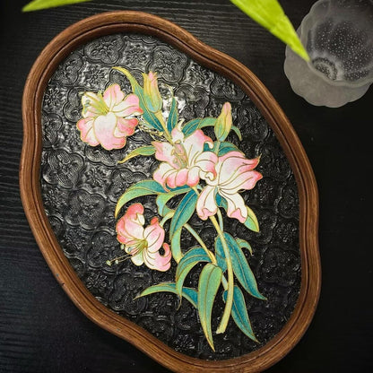 Filigree on Glass, DIY Cloisonne Filigree Enamel Painting Kit, with Tutorial& All Tools