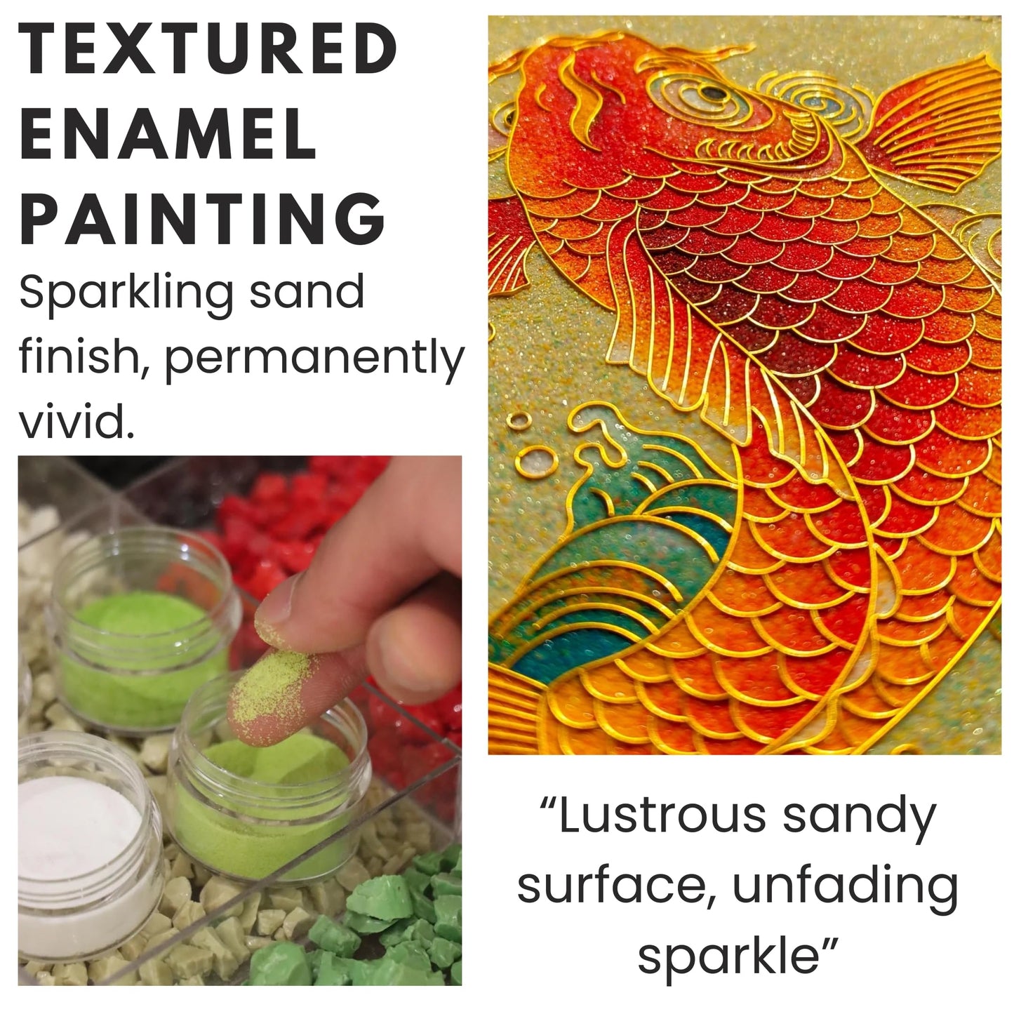 DIY 3D Enamel Coloring Bookmark Craft Kit