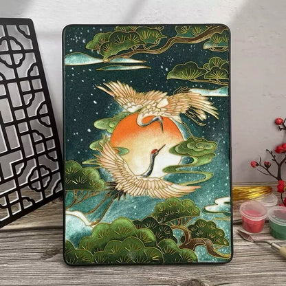 Crane and Pinewoods, DIY Cloisonne Filigree Enamel Kit, with Tutorial& All Tools