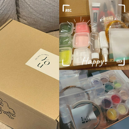 Beginner Cloisonne Enamel DIY Kit, with Tutorial& All Tools