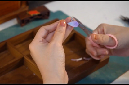 [Video]Lilac-Beginner Silk Flower DIY Kit-Portion for 2-Materials Only-with Free Detailed Tutorial