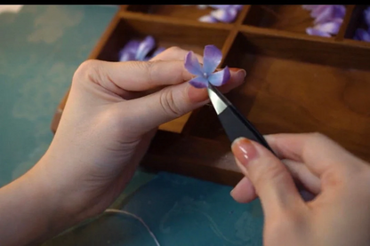 [Video]Lilac-Beginner Silk Flower DIY Kit-Portion for 2-Materials Only-with Free Detailed Tutorial